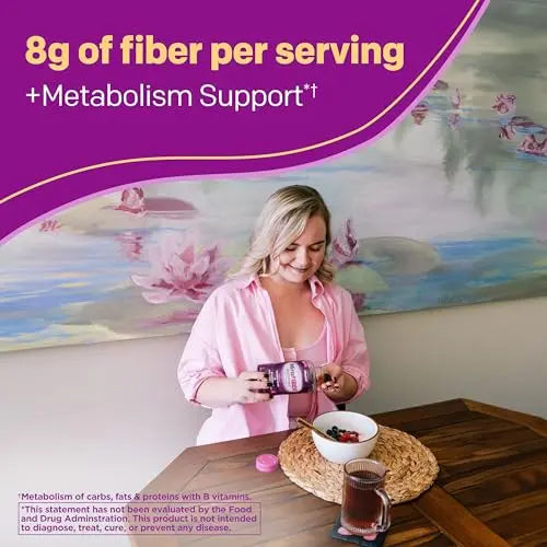 MiraLAX: MiraFIBER Gummies, 8g of Daily Prebiotic Fiber with B Vitamins to Support MiraLAX Au supplements
