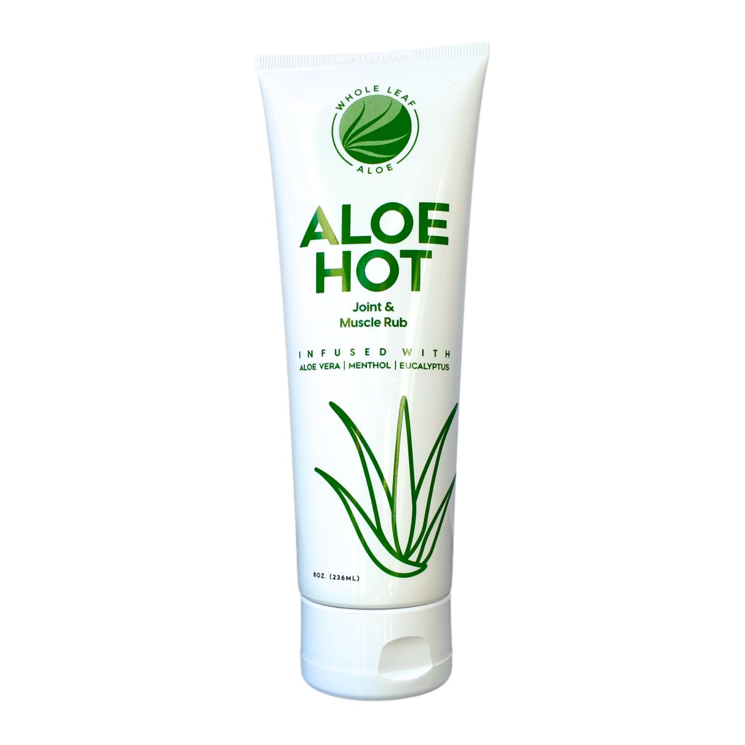Aloe Hot Joint & Muscle Rub (8oz) Whole Leaf Aloe Au supplements