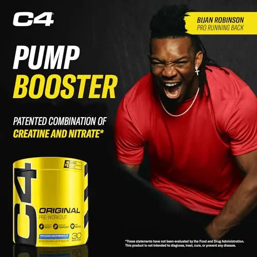 Cellucor C4 Original Pre Workout Powder Frozen Bombsicle Sugar Free Preworkout Cellucor Au supplements