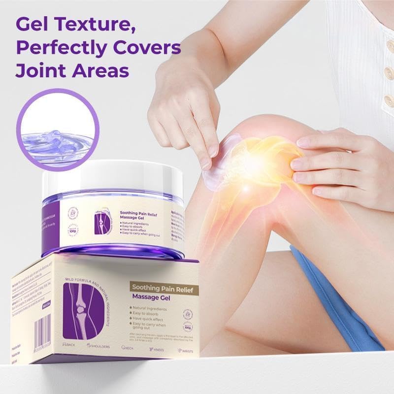 2PCS Joint Purple Gel, Purple Relief Soothing Massage Cream,Joint Activities Throughout The Body, Soothes Knees, Lumbar, Neck, Hands, and Feet Aoamsfu Au supplements
