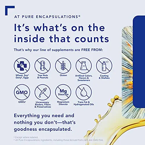 Pure Encapsulations Ascorbic Acid Capsules | Vitamin C Supplement Pure Encapsulations Au supplements