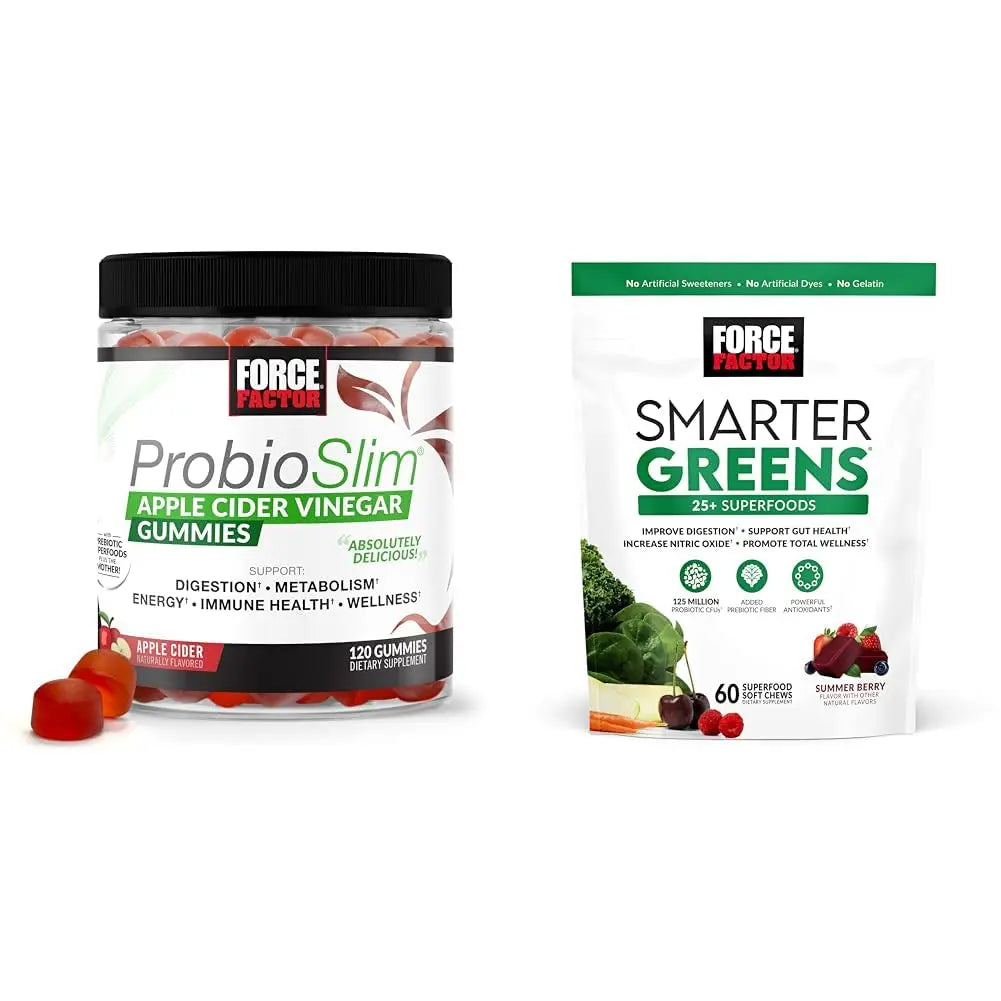 Force Factor ProbioSlim Apple Cider Vinegar Gummies with Organic, LactoSpore Force Factor Au supplements