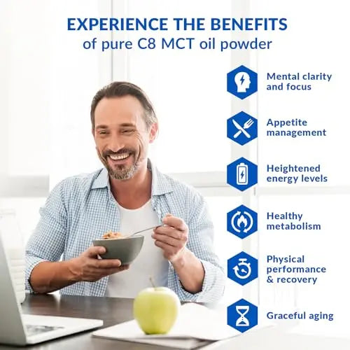 BioTrust Keto Elevate – Pure C8 MCT Oil Powder – Ketogenic Diet Supplement & Paleo BioTrust Au supplements