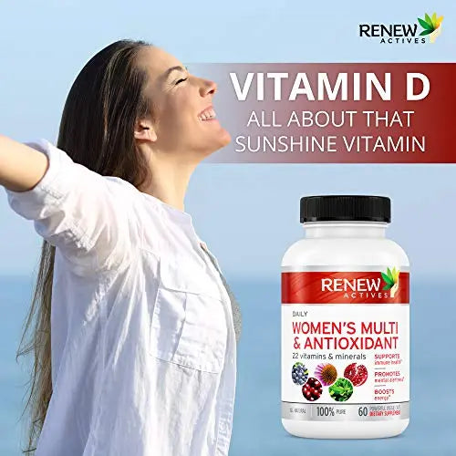 Renew Actives Women's Multi-Vitamin & Antioxidant: Daily Health Supplement for Woman Renew Actives Au supplements