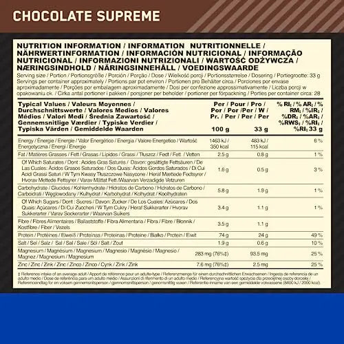 Optimum Nutrition Gold Standard 100% Casein Slow Digesting Protein Powder with Zinc Optimum Nutrition Au supplements
