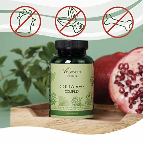 Vegavero Vegan Collagen Supplement | 2000mg | Complex with L-Lysine, L-Proline, Vitamin C (Acerola) & Superfoods Extracts Vegavero Au supplements