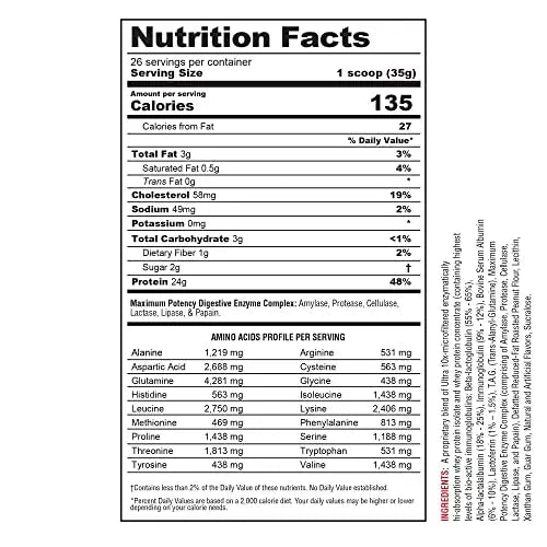 Metabolic Nutrition, Protizyme, 100% Whey Protein Powder, High Protein, Low Carb Metabolic Nutrition Au supplements