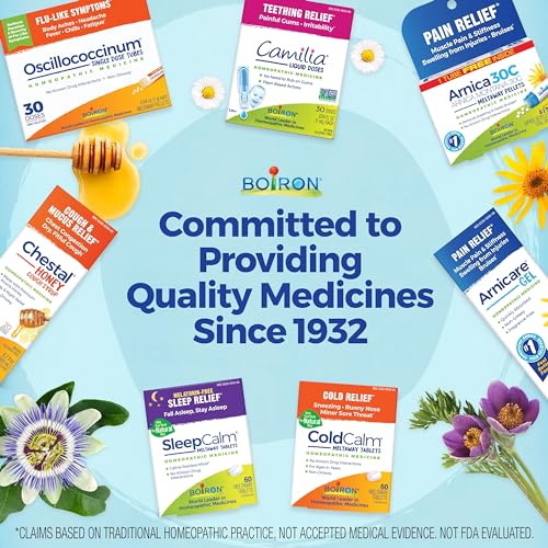 Boiron Arnicare Gel and Arnica 30c Value Pack for Pain Relief, Muscle Soreness, and Swelling from Bruising or Injury - 2.6 oz + 80 Pellet Tube Boiron Au supplements