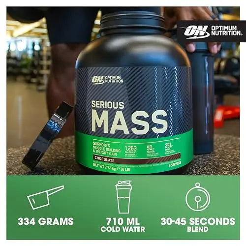 Optimum Nutrition Serious Mass Protein Powder High Calorie Weight Gainer Optimum Nutrition Au supplements