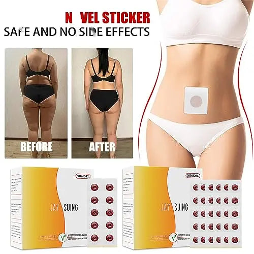 Rosarden 100Pcs Belly Patch, Toning Contouring Firming Patches, Navel Sticker, Sweatproof Patches Rosarden Au supplements