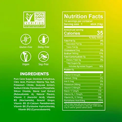 Liquid I.V. Hydration + Energy Multiplier - Lemon Ginger - Hydration Powder Packets Liquid I.V. Au supplements