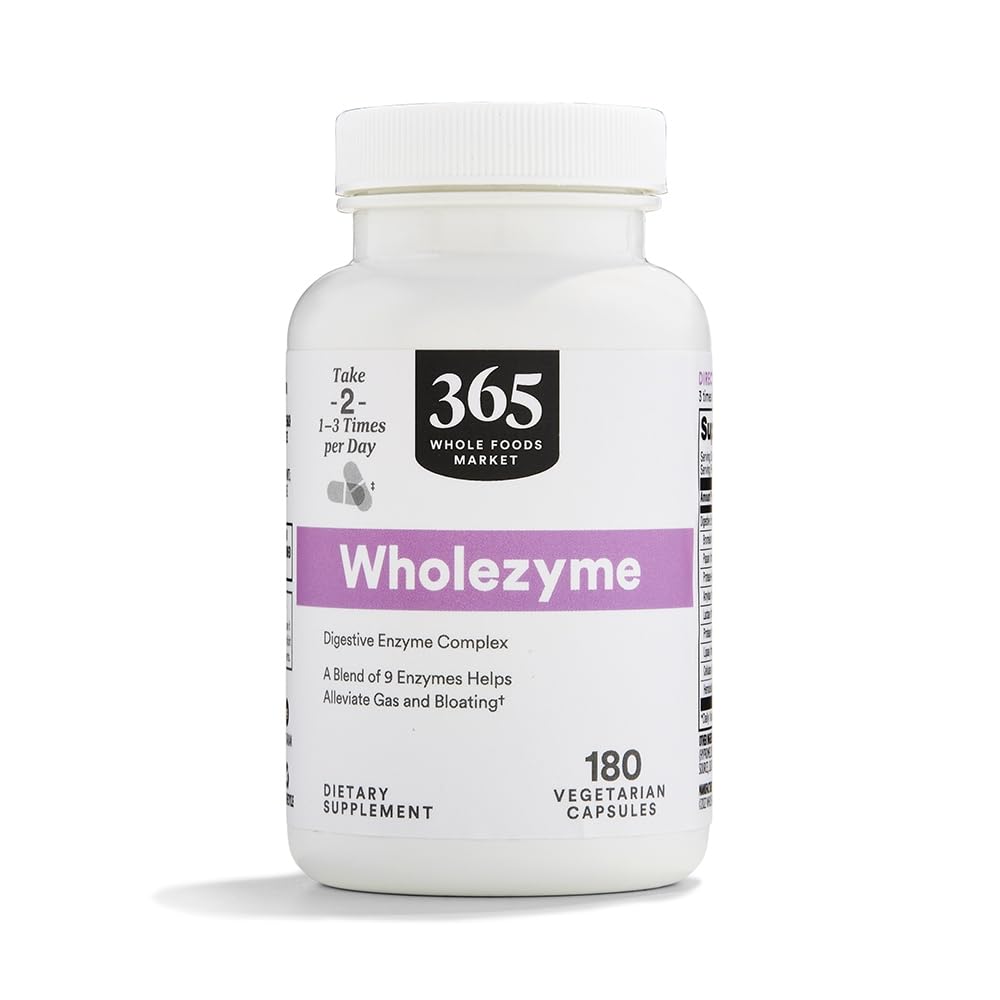 365 by Whole Foods Market, Wholezyme, 180 Count 365 by Whole Foods Market Au supplements