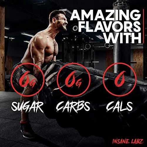 Insane Labz Psychotic Black Edition Mid Stimulant Pre Workout Powder, Energy Focus Insane Labz Au supplements