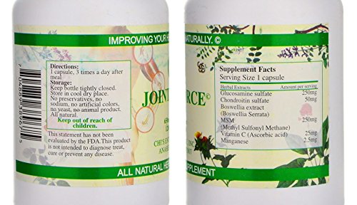 Chi's Enterprise Joint Force 120 caps (120) Chi's Enterprise Au supplements