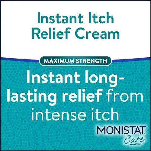 Monistat Care Maximum Strength Instant Itch Relief Cream, 1 Ounce each (Value Pack of 5) My Store Au supplements