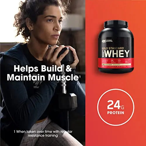 Optimum Nutrition Gold Standard 100% Whey Muscle Building and Recovery Protein Optimum Nutrition Au supplements