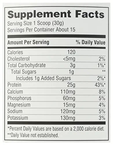 365 by Whole Foods Market, Vanilla Whey Protein Isolate, 15.9 Ounce 365 by Whole Foods Market Au supplements