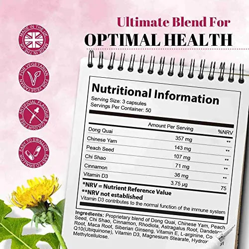 GinSen MyUterus Care for Women’s Warm Uterus, Pregnancy & Menstrual Wellness GinSen Au supplements