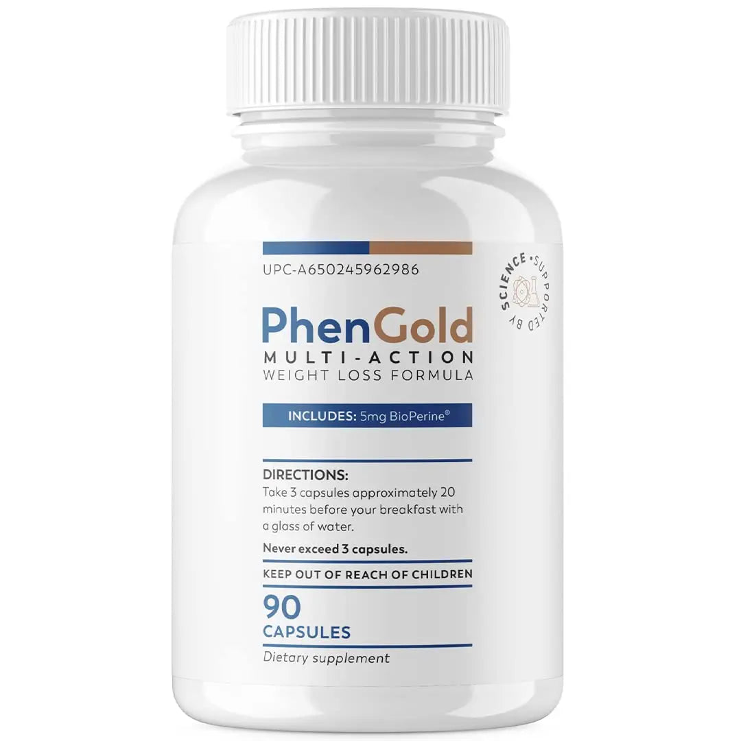 PhenGold Pills, Original Multi-Action Weight Management Formula with Green Tea PhenGold Au supplements