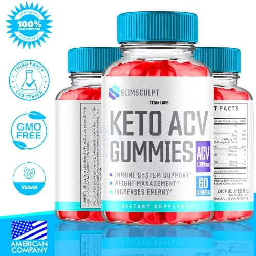 Slimsculpt Keto ACV Gummies, Slim Sculpt Keto ACV Gummies Advanced Weight Loss 1000MG Titan Labs Au supplements