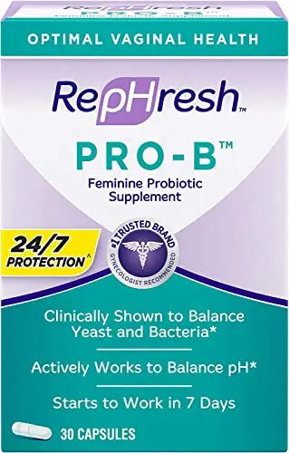 RepHresh Pro-B Probiotic Feminine Supplement Rephresh Au supplements