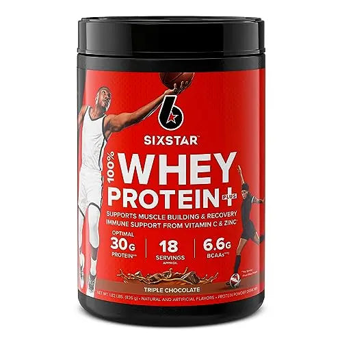 Six Star Elite Series 100% Whey Protein Plus Triple Chocolate 1.8lbs US Six Star Au supplements