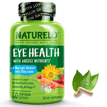 NATURELO Eye Vitamins - AREDS 2 Formula Nutrients with Lutein, Zeaxan NATURELO Au supplements