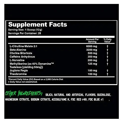 Pathogen Pre Workout - Energy Boosting Preworkout Powder, Energy Inducing Stimulants Outbreak Au supplements