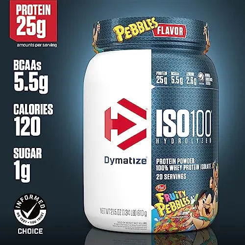 Dymatize ISO100 Hydrolyzed Protein Powder, 100% Whey Isolate, 25g of Protein Dymatize Au supplements