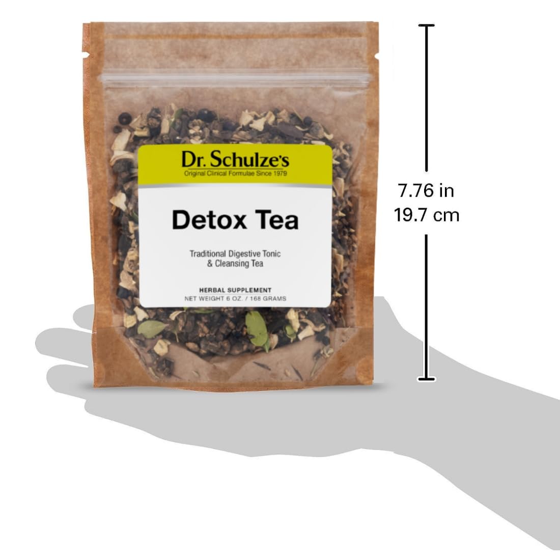Dr. Schulze’s | Detox Tea | All Purpose Herbal Tonic | Powerful Digestive Stimulant | Dietary Supplement | Ultimate Liver Cleanse | Helps Eliminate Gas & Indigestion | Release Toxins | 6 Oz. Pack Dr. Schulze's Au supplements