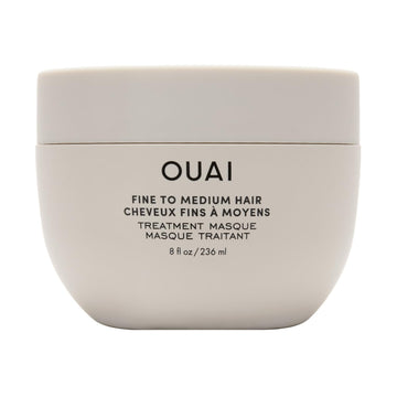 OUAI Fine to Medium Hair Treatment Masque - Hydrating Hair Mask to Help Repair Strands & Increase Shine - With Shea Butter, Keratin and Panthenol - Paraben, Phthalate & Sulfate Free (8 Fl Oz) OUAI Au supplements