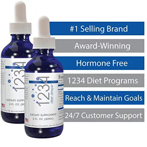 Creative Bioscience 1234 Diet Drops for Women & Men - Diet Drops for Weight Management Creative Bioscience Au supplements