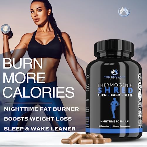 Thermogenic Shred - Fat Burner Sleep Aid Diet Pills, Appetite Suppressant for Weight Loss THE ENCLARE NUTRITION Au supplements
