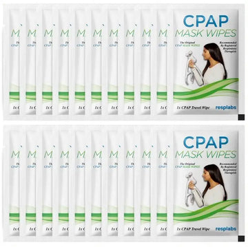 resplabs CPAP Mask Cleaning Wipes - Unscented, Alcohol-Free Cleaner RespLabs Medical Inc. Au supplements