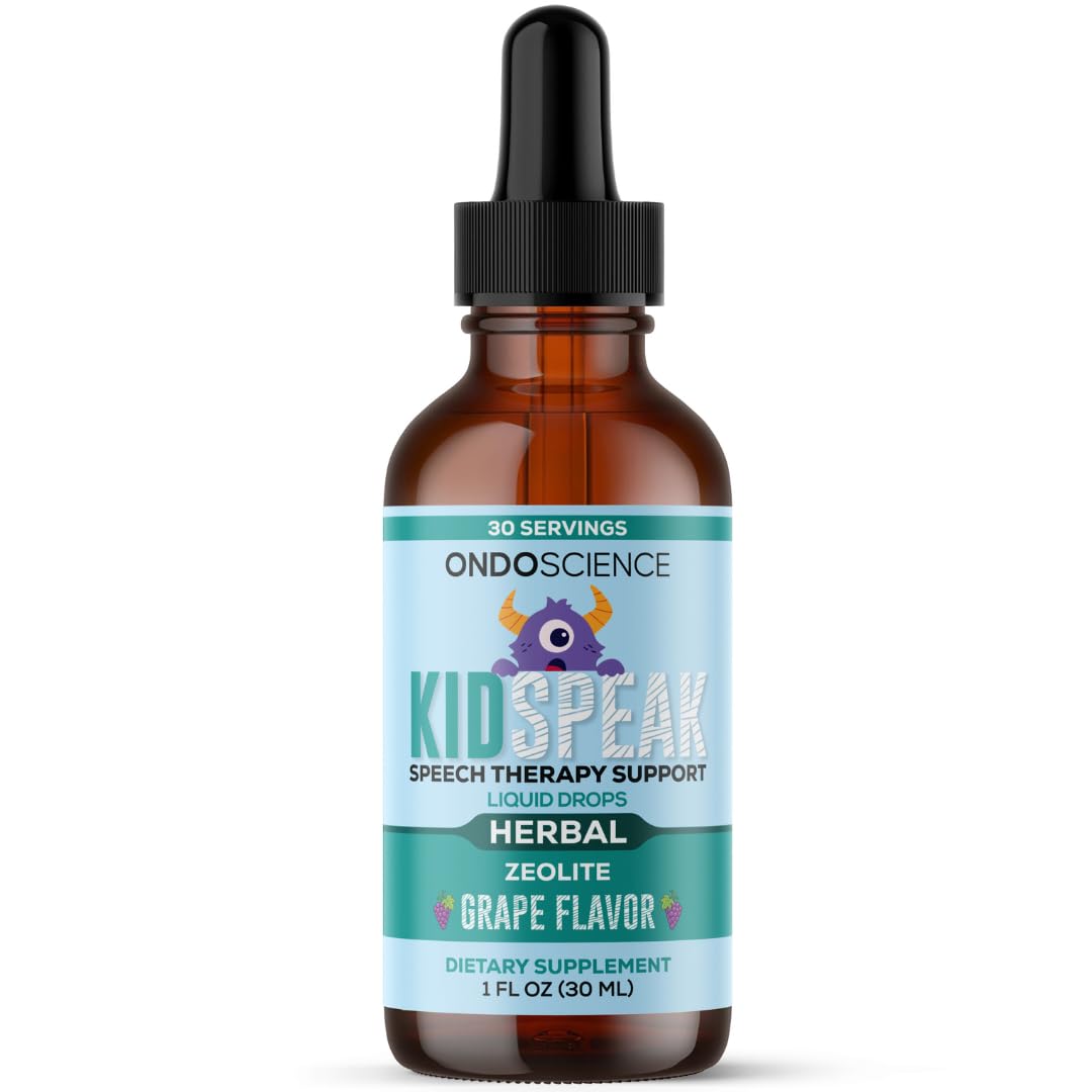 Ondo Science KIDSPEAK Speech Support Supplement for Children, Natural Vitamins and Minerals, Communication and Learning Aid Ondo Science Au supplements