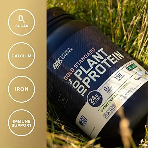Optimum Nutrition Gold Standard 100% Plant Based Protein Powder, Gluten Free, Vegan Optimum Nutrition Au supplements