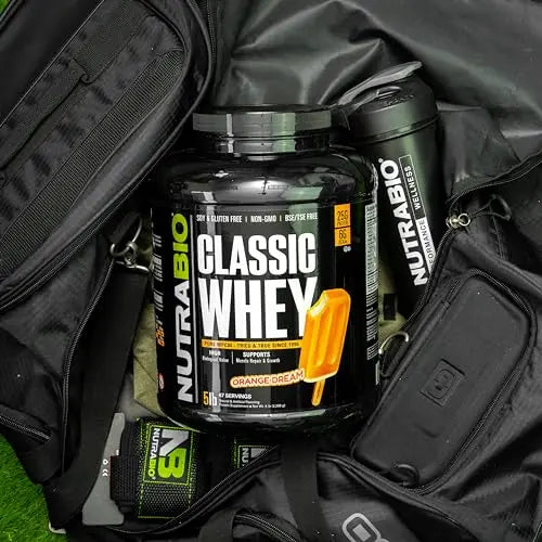 NutraBio Classic Whey Protein Powder- 25G of Protein Per Scoop - Full-Spectrum Amino NutraBio Au supplements