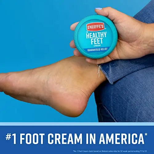 O'Keeffe's for Healthy Feet Foot Cream, Guaranteed Relief for Extremely Dry, Cracked Feet O'Keeffe's Au supplements