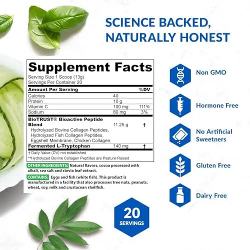 BioTrust Ageless Multi Collagen Peptides Powder – 5 Types (I, II, III, V, X) – Fruit Punch BioTrust Au supplements