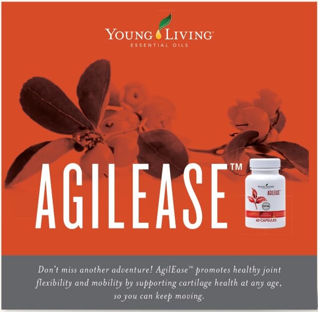 Young Living AgilEase Capsules | 60 Count | UC-II Collagen Supplement | Supports Mobility & Flexibility | Helps Maintain Joint Health & Exercise Recovery Young Living Au supplements
