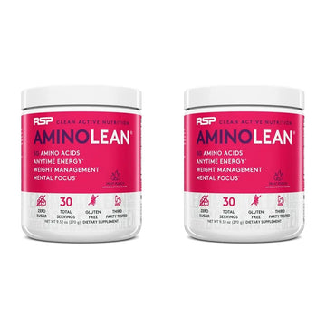 RSP NUTRITION AminoLean Pre Workout Powder, Amino Energy & Weight Management RSP NUTRITION Au supplements
