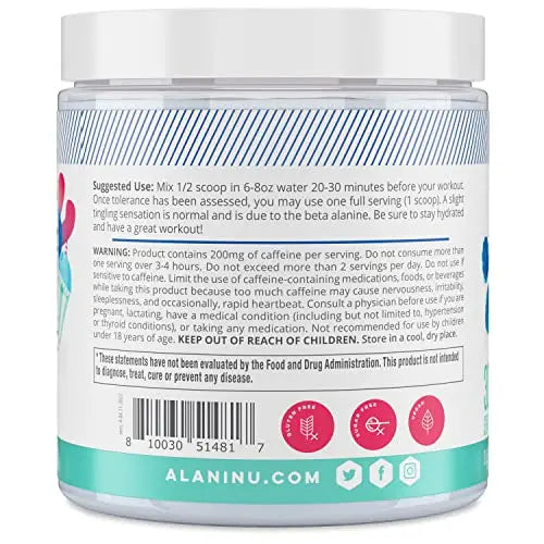 Alani Nu Pre Workout Powder | Amino Energy Boost | Endurance Supple Alani Nu Au supplements