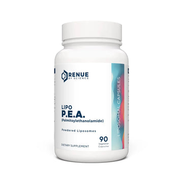 Renue By Science P.E.A | Liposomal Pea Palmitoylethanolamide Supplement | 90 P.E.A Capsules - 250mg Palmitoylethanolamide per Serving | Non-GMO | Made in The USA & Third-Party Tested Renue By Science Au supplements
