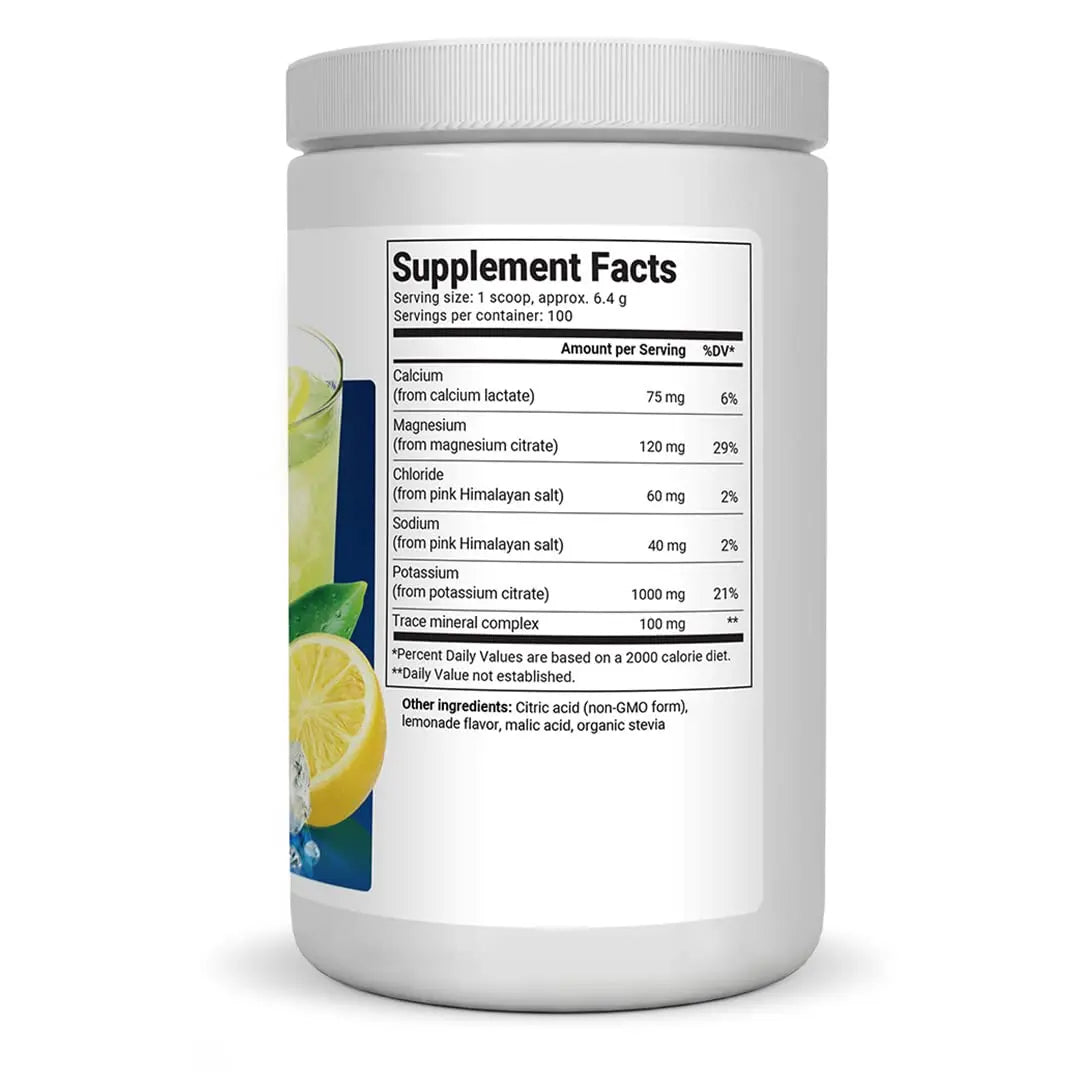 Dr. Berg's Electrolyte Powder 100 Servings Bundle - Raspberry Lemon & Lemonade Dr. Berg Nutritionals Au supplements