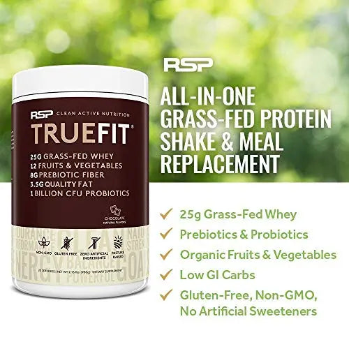 RSP NUTRITION AminoLean Pre Workout Energy (Fruit Punch 30 Servings) with TrueFit RSP NUTRITION Au supplements