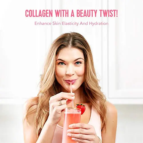 Vital Proteins Beauty Collagen (Strawberry Lemon, Canister) - 120mg of Hyaluronic Acid Vital Proteins Au supplements