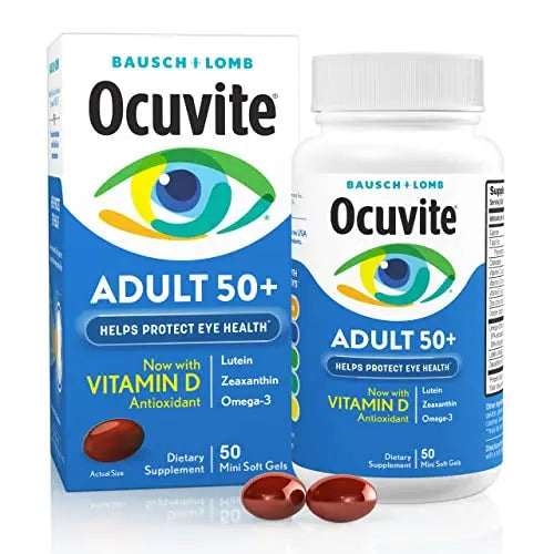 Ocuvite Eye Vitamin & Mineral Supplement, Contains Zinc, Vitamins C, E Ocuvite Au supplements