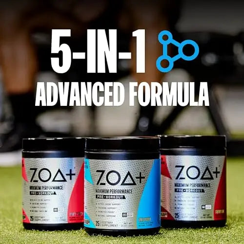 ZOA Pre-Workout Powder Bundle, All Flavors - 75 Servings (3-Pack) ZOA Au supplements
