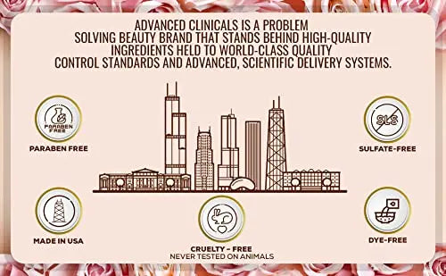 Advanced Clinicals Bulgarian Rose Anti Aging Vitamin E Moisturizer Body Lotion & Face Advanced Clinicals Au supplements